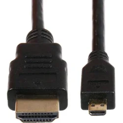 Raspberry Pi kabel Joy-It propojovací Micro HDMI (M) na HDMI (M), 1,8m K-1481 - Kabely + redukce