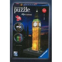 Ravensburger - Big Ben noční edice 3D, 216 dílků
