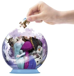 Ravensburger - Disneyprincess Ledové království puzzleball, 72 dílků