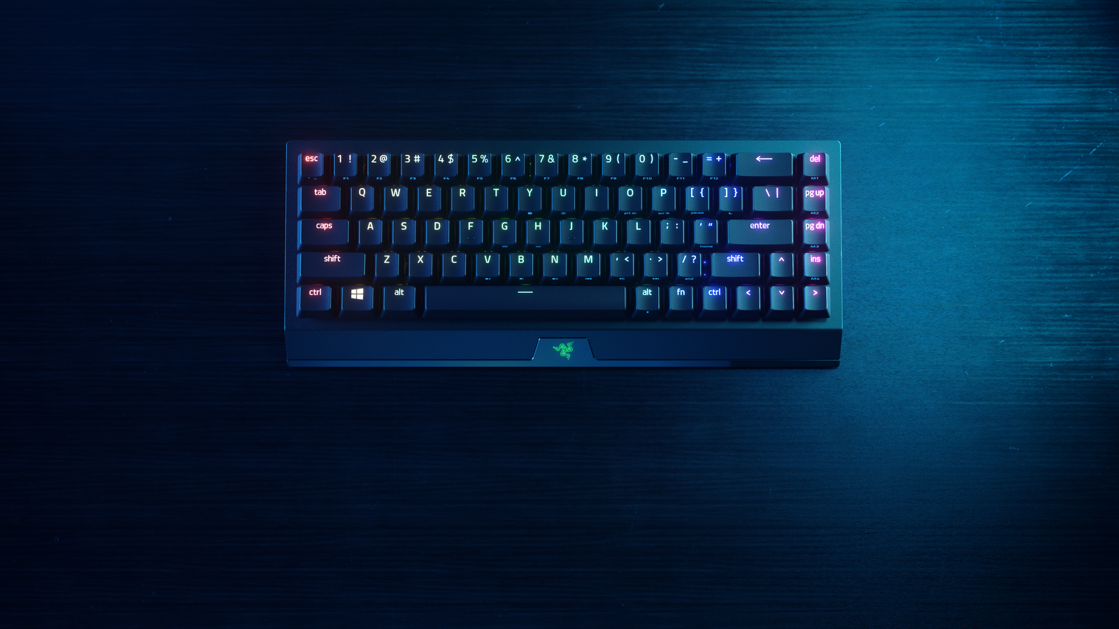Razer BlackWidow V3 Mini HyperSpeed (zelené spínače), USA