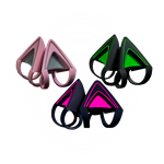 Razer Kitty Ears pre Kraken Green