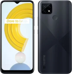 Realme C21 Cross Black 64GB RMX3201BK4NFC BONUS! - Mobilní telefony
