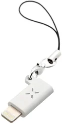 Redukce FIXED Link pro nabíjení a datový přenos z USB-C na Lightning, bílá
