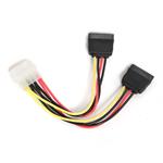 Redukcia napájania Gembird molex - 2x SATA, 15 cm