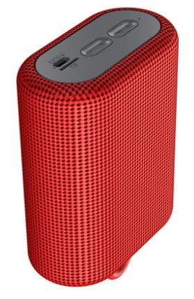 Reproduktor CANYON BSP-4, BT V5.0, BLUETRUM AB5365A, 5W, 1200mAh, USB-C, microSD, červený