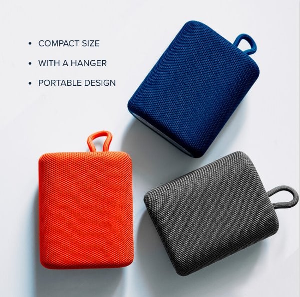 Reproduktor CANYON BSP-4, BT V5.0, BLUETRUM AB5365A, 5W, 1200mAh, USB-C, microSD, červený