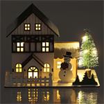 RETLUX RXL 465 Zimný domček 18cm 7LED WW