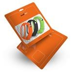 RhinoTech remienky pre Xiaomi Mi Band 5 (3-pack black, orange, green)