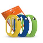 Rhinotech řemínek pro Xiaomi Mi Band 7, (3-pack), tmavě modrá / žlutá / zelená