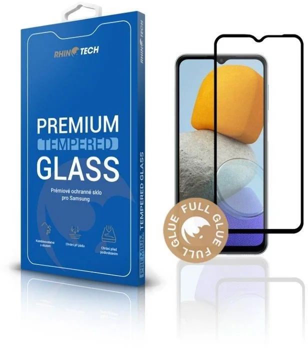 RhinoTech Tvrdené ochranné 2,5D sklo pre Samsung Galaxy M23 5G (Full Glue)