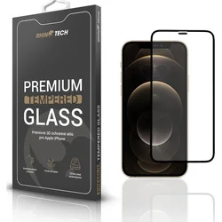RhinoTech Tvrzené ochranné 3D sklo pro Apple iPhone 12 Pro Max 6.7''