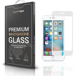RhinoTech Tvrzené ochranné 3D sklo pro Apple iPhone 6 / 6S (White)