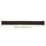 RhinoTech univerzální nylonový řemínek Quick Release 22mm černý