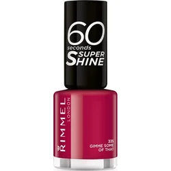 Rimmel London 60 Seconds Super Shine lak na nechty 8 ml - 335 Gimme Some Of That
