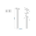 Ritchey Comp 2-Bolt seatpost 30,9x400mm