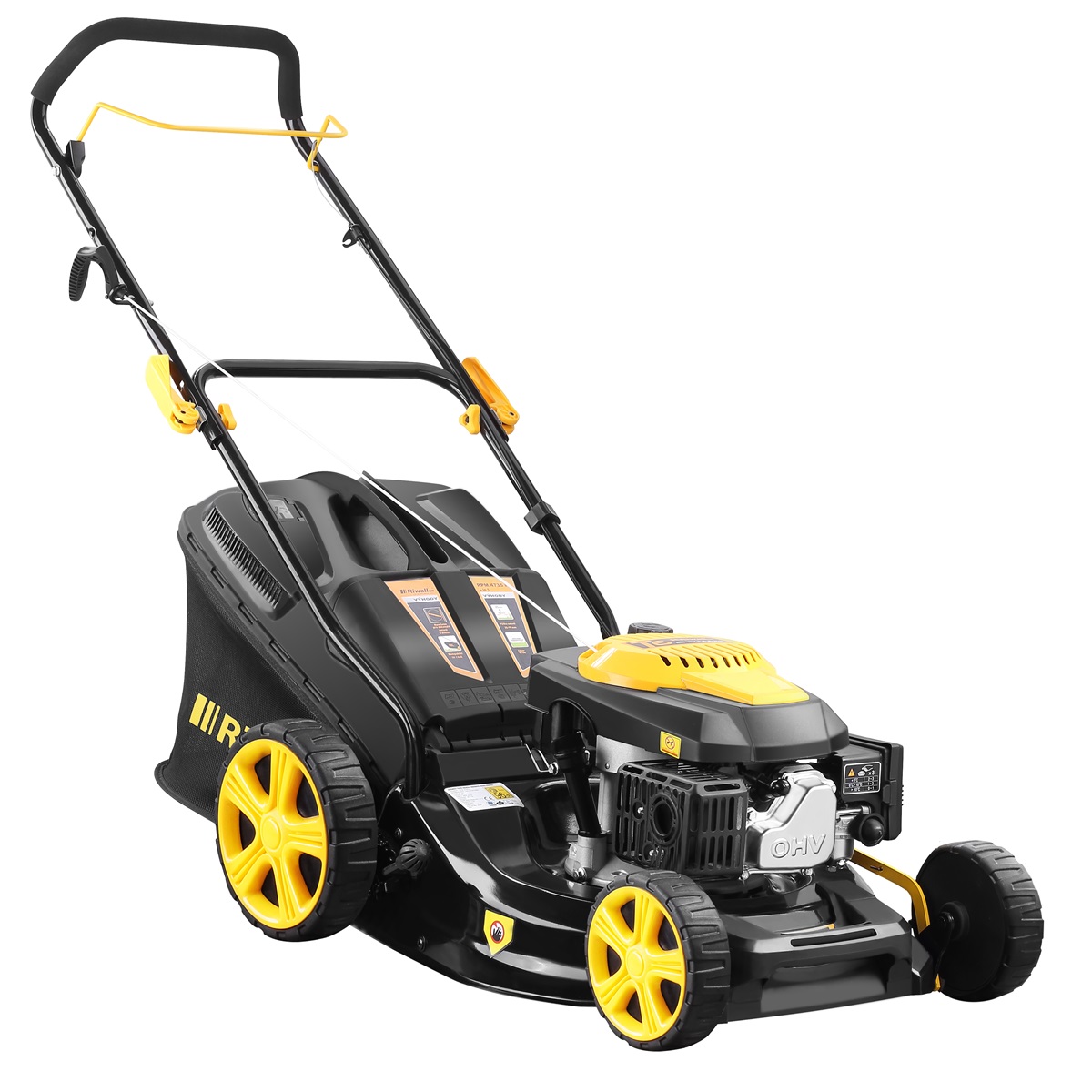 Riwall PRO Benzínová rotačná kosačka bez pohonu RPM 4735 P