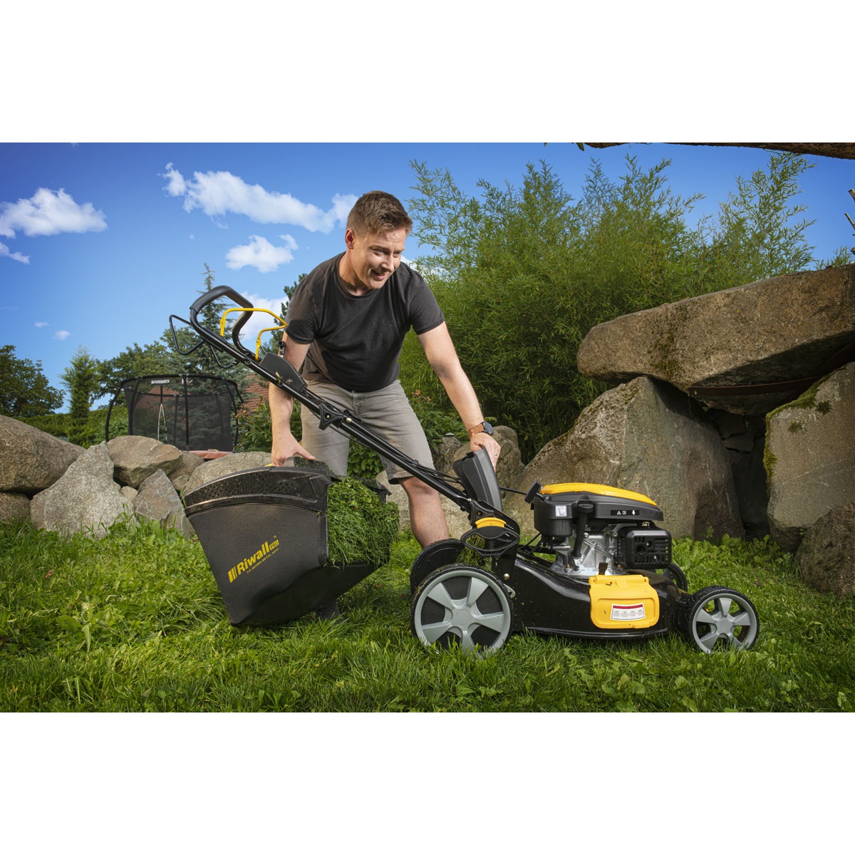 Riwall PRO Benzínová rotačná kosačka s pohonom 5155 V PRO