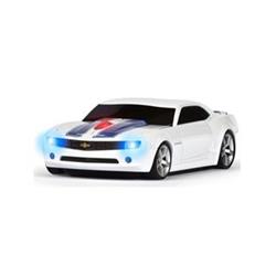 ROADMICE Wireless optická myš - Camaro (White/Blue) 800dpi bezdrát