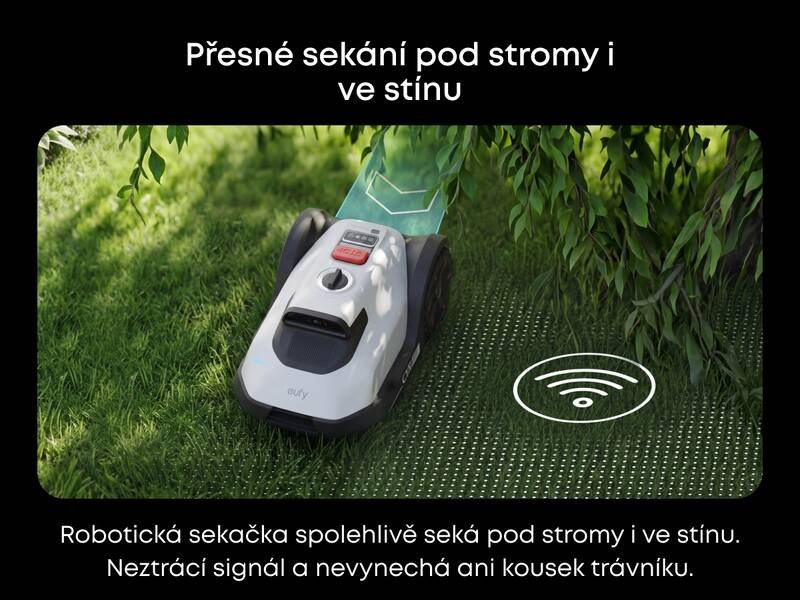 Robotická sekačka na trávu Anker eufy C15 šedá