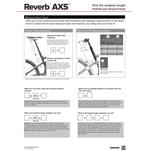 RockShox REVERB AXS sedlovka 31,6 mm 125 mm zdvih