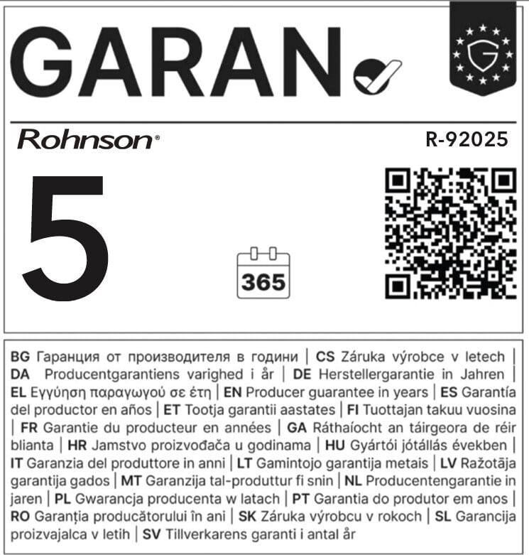 ROHNSON R-92025 TRUE ION