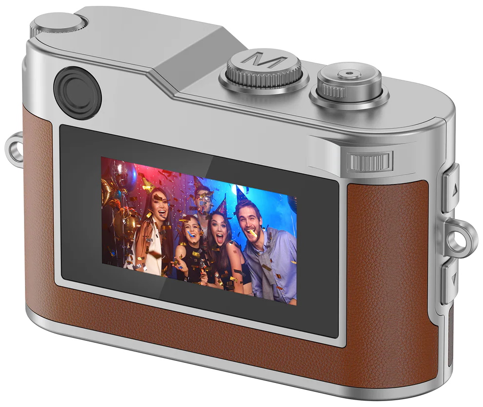 Rollei Mini Digitalkamera, hnědá