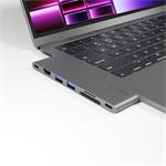 Rozbočovač Epico 7v1 Pro 8K s konektorom USB-C - vesmírne sivý
