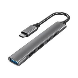 Rozbočovač Solight 5v1 USB-C