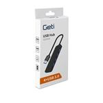 Rozbočovač USB Geti GUH4A 4x USB-A 3.0