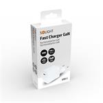 Rýchla nabíjačka Solight USB-C GaN 20W PD