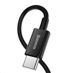 Rýchlonabíjací kábel Baseus Superior Series USB-C/Lightning 20W 1m čierny