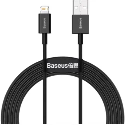 Rýchlonabíjací kábel Baseus Superior Series USB/Lightning 2,4A 2 m čierny