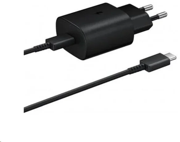 Rýchlonabíjačka Samsung EP-TA800, USB-C, 25 W, čierna - voľne ložená