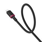 Rychlonabíjecí kabel Baseus Dura USB-C/Lightning 1m 20W černo červený