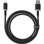 Rychlonabíjecí kabel Baseus Dura USB/Lightning 1m 2.4A černo zlatý
