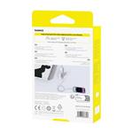 Rychlonabíjecí kabel Baseus Silky USB-C/Lightning 1m 20W bílý