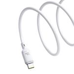 Rychlonabíjecí kabel Baseus Silky USB/USB-C 1m 100W bílý