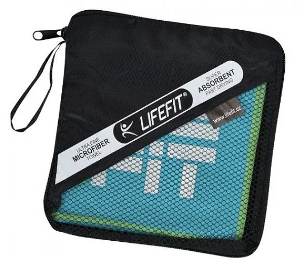 Rýchloschnúci uterák z mikrovlákna LifeFit 105x175 cm, svetlomodrý