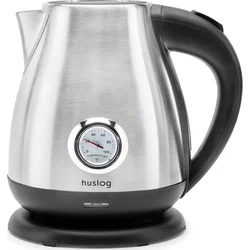 Rýchlovarná kanvica Huslog 1,7 l strieborná nerezová oceľ