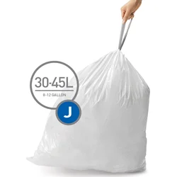 Sáčky do odpadkového koše 30-45 L, Simplehuman typ J, zatahovací, 20 ks v balení