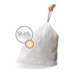 Sáčky do odpadkového koše 50-65 L, Simplehuman typ Q zatahovací, 3 x 20 ks ( 60 sáčků )