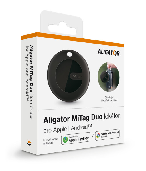 Sada 3 ks Aligator MiTag Duo - lokátor pro Apple a Android