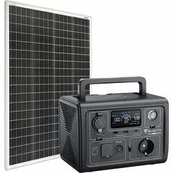 Sada batériového generátora BLUETTI EB3A a solárneho panelu Viking SCM135
