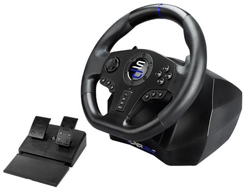 Sada volantu a pedálov SUPERDRIVE SV750/ PS4/ Xbox One/ Xbox Series X/S / Nintendo Switch/ PC