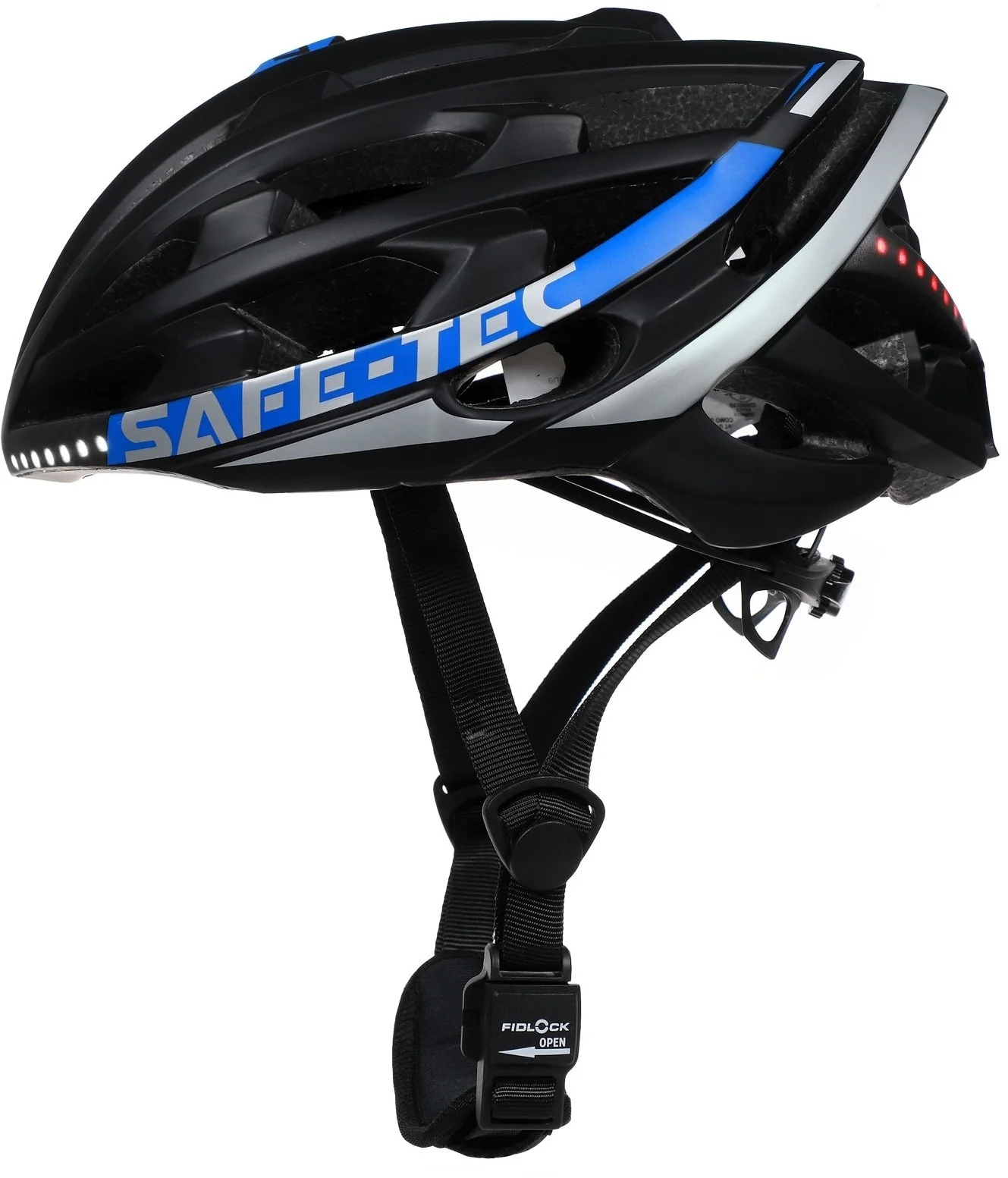 Safe-Tec TYR 2 Black-Blue M (55cm - 58cm)