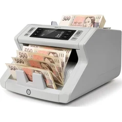 SAFESCAN 2250 automatická počítačka bankovek s možností ověřování ochranných prvků.
