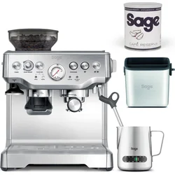 Sage Set kávovaru BES875BSS + odklepávače + napěňovače