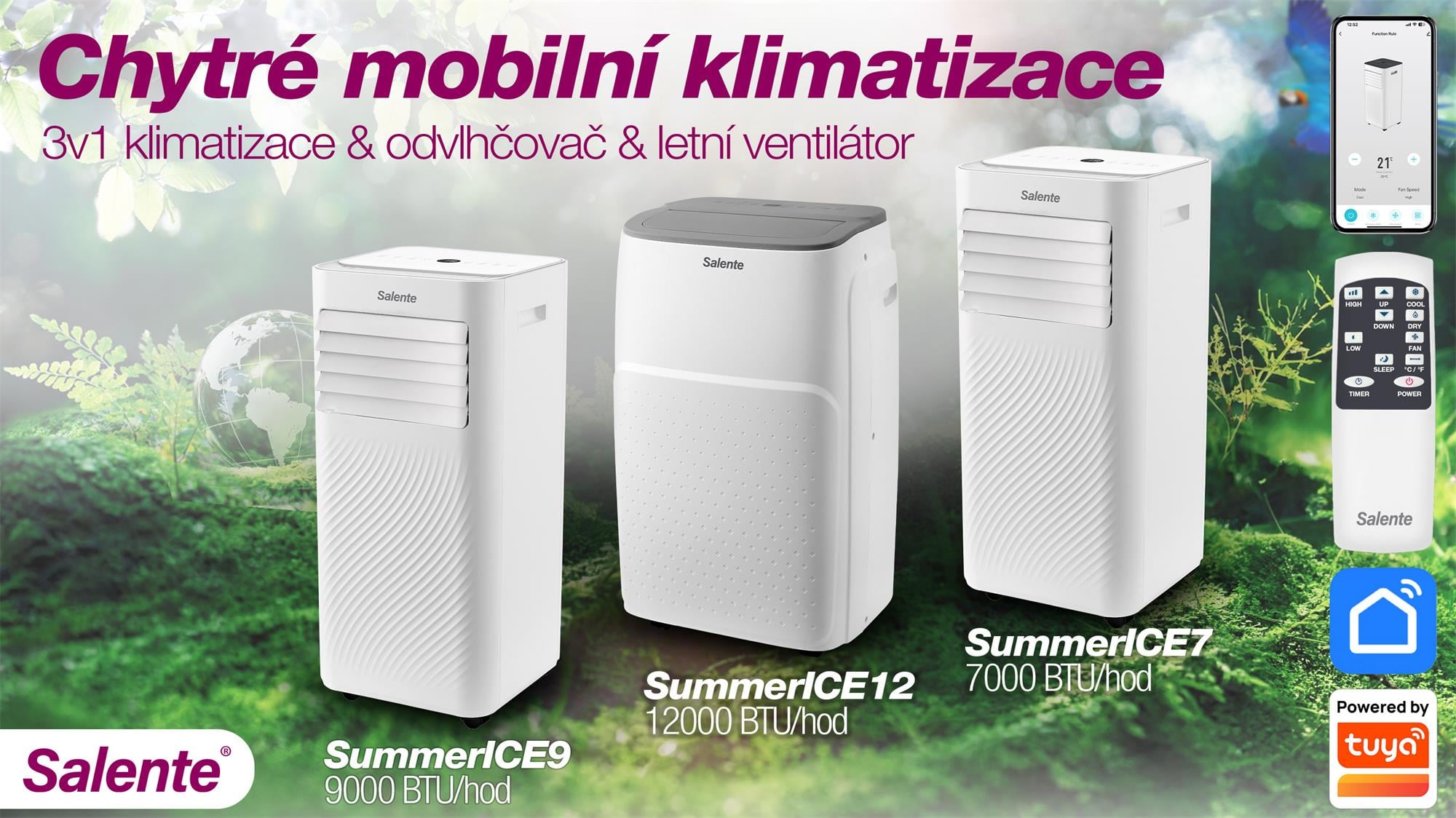 Salente SummerICE7, mobilní klimatizace