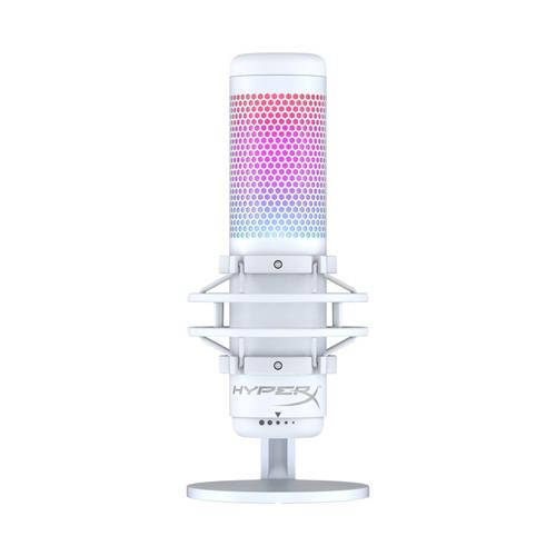 Samostatný mikrofón HyperX QuadCast S - biely