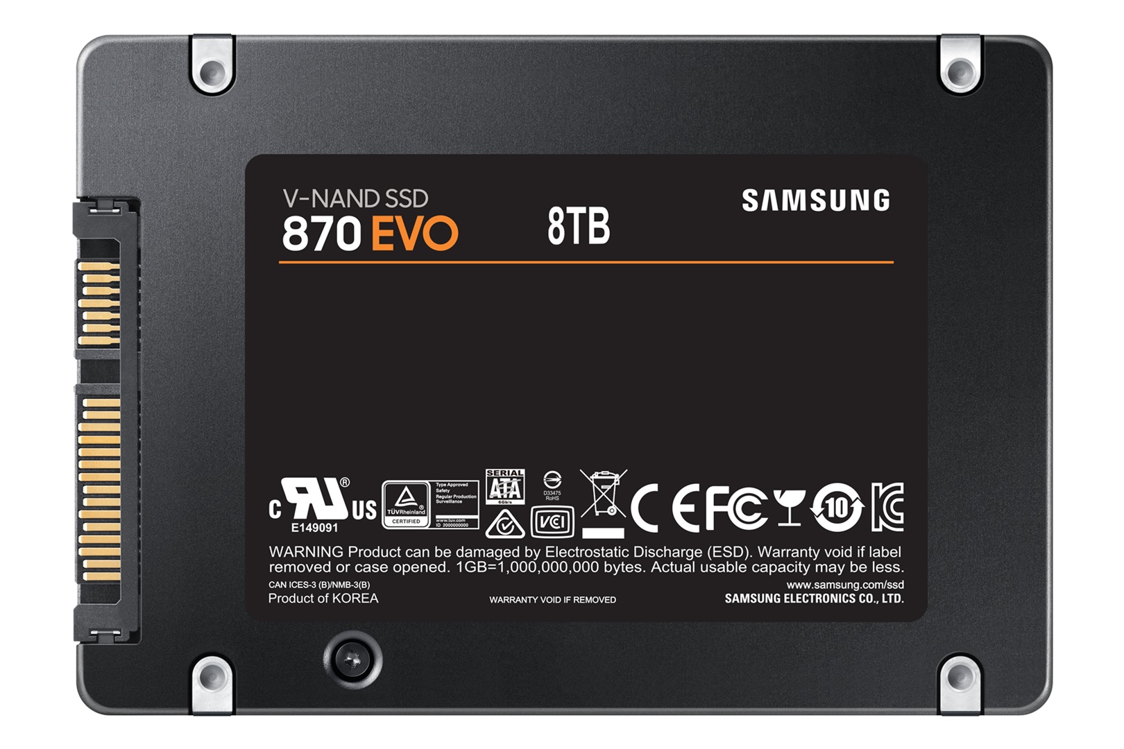 Samsung 870 EVO 8TB (MZ-77E8T0B/EU)